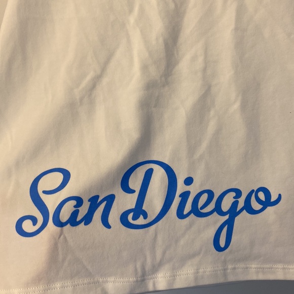 NWT New NFL San Diego Chargers Women's White Camisole Sz. L - Picture 5 of 7